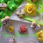 Spring life mini cakes