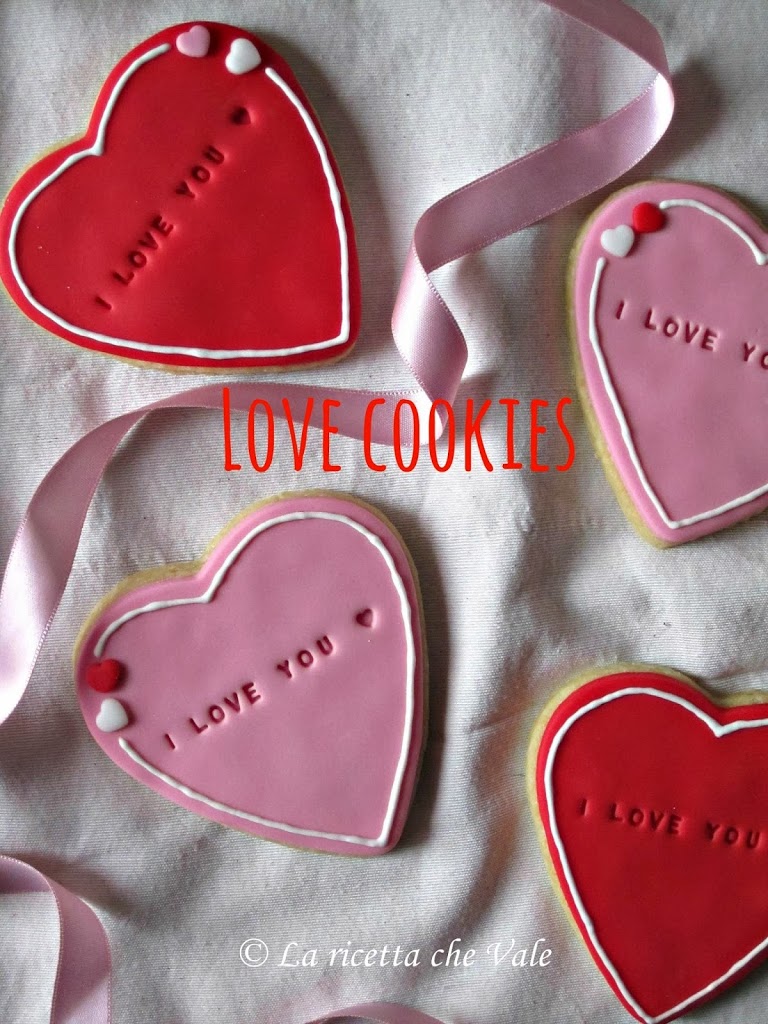 Love cookies  La ricetta che Vale